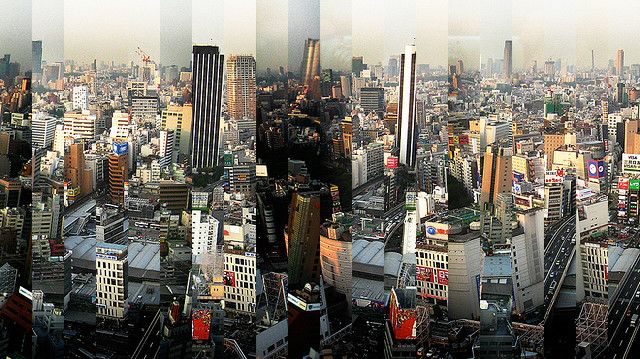 Tokyo Panorama Shredded