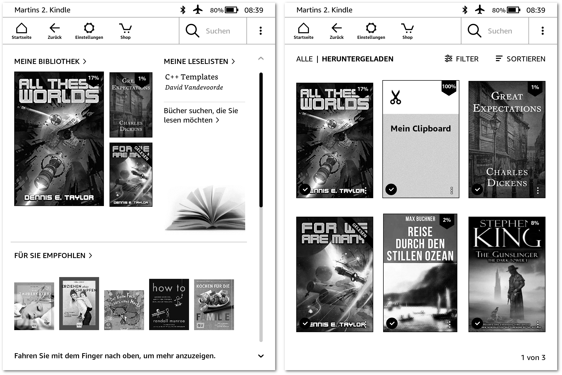 calibre kindle paperwhite settings